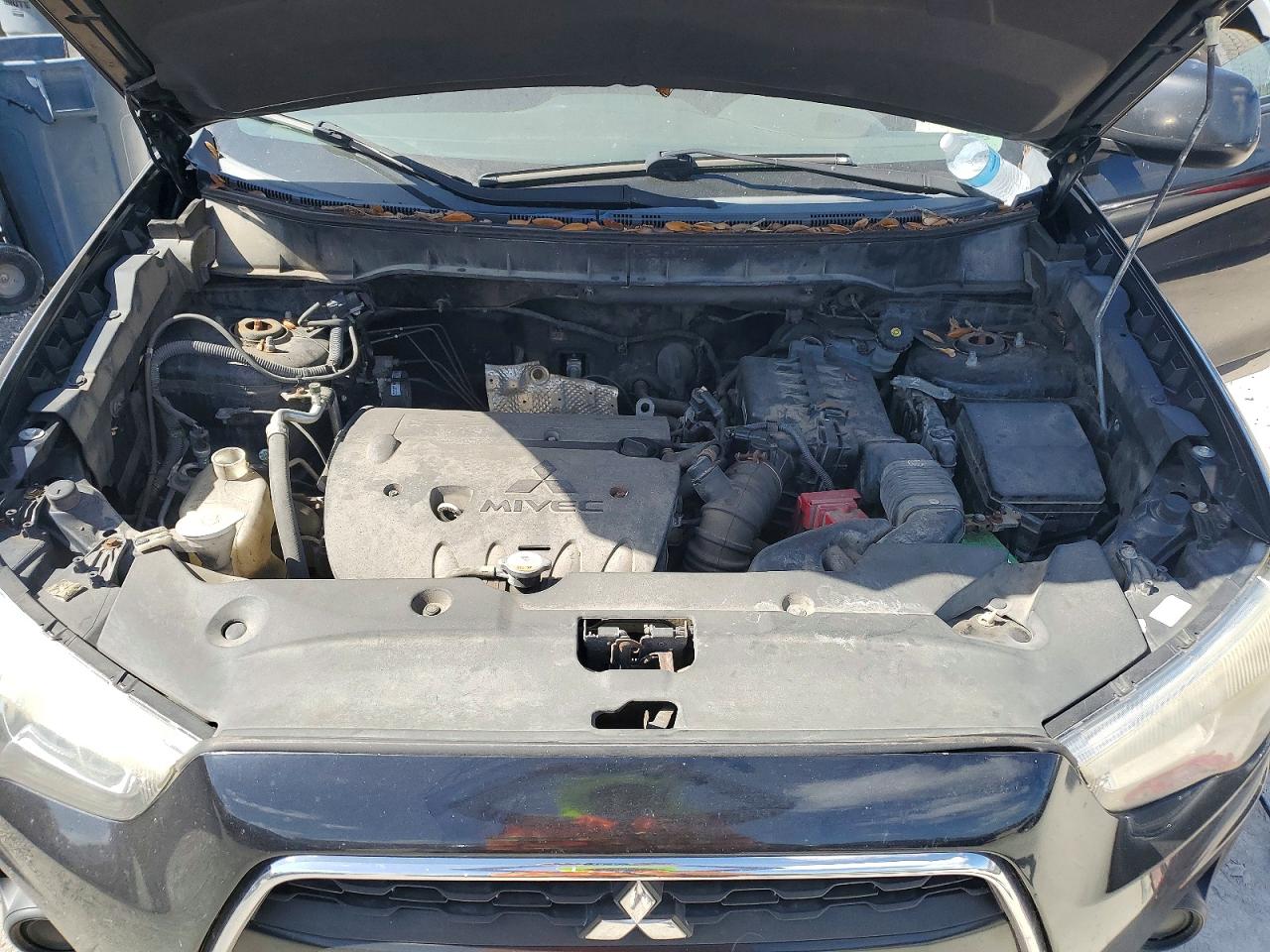 2014 Mitsubishi Outlander Sport Es Black vin: 4A4AP3AU4EE006082