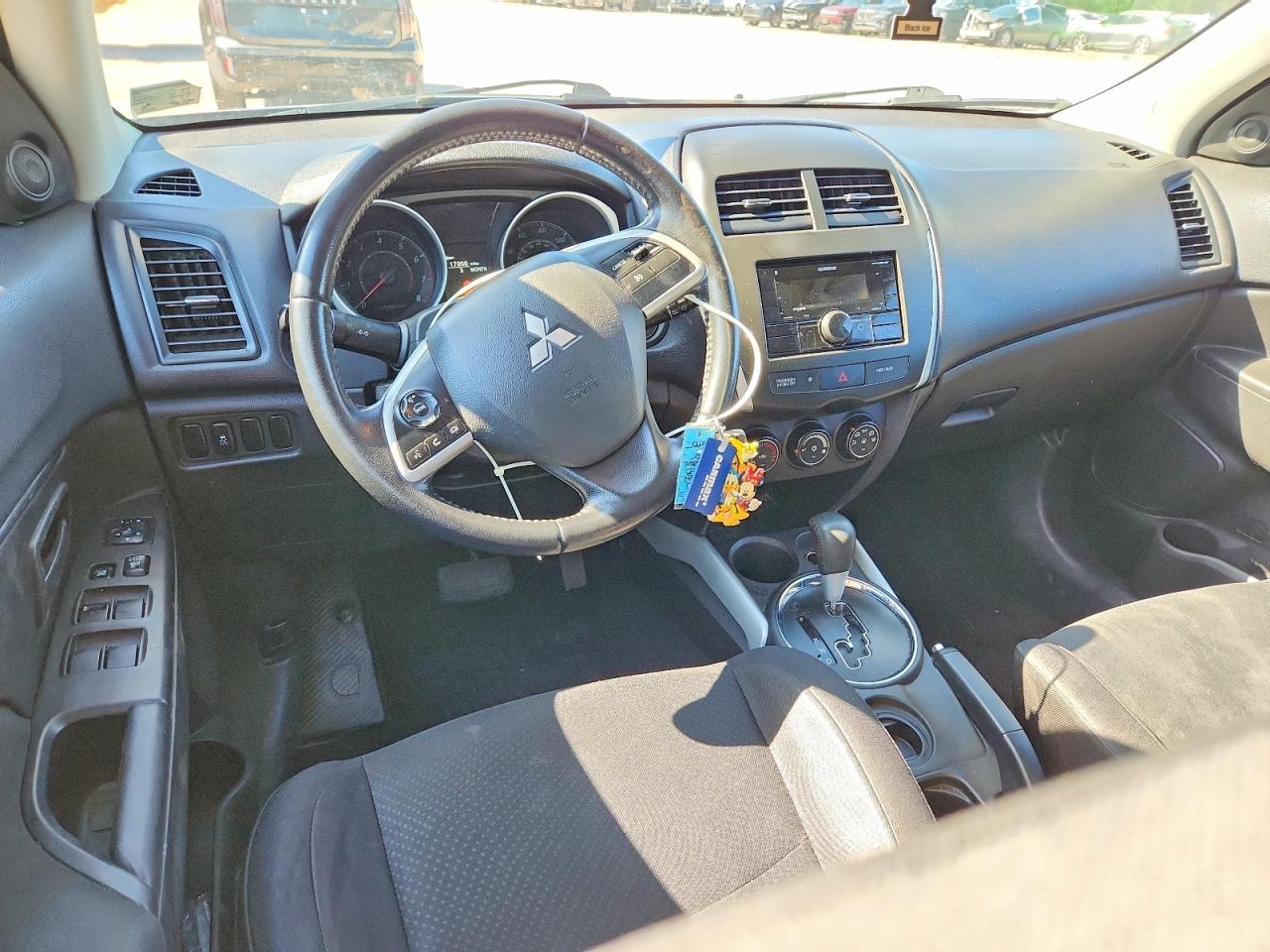 2014 Mitsubishi Outlander Sport Es Gray vin: 4A4AP3AU4EE010424