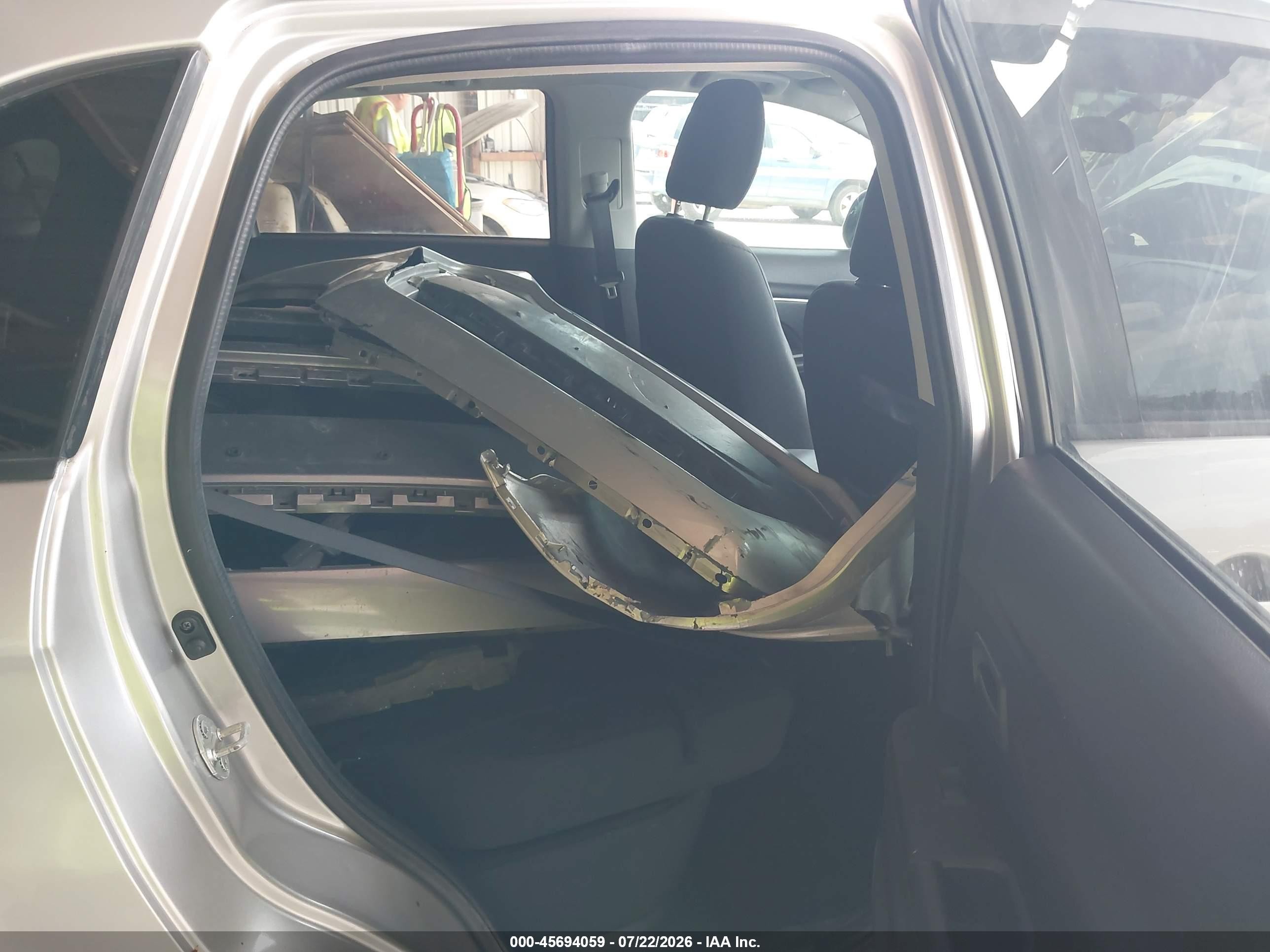 2015 Mitsubishi Outlander Sport Es Серебряный vin: 4A4AP3AU4FE023546
