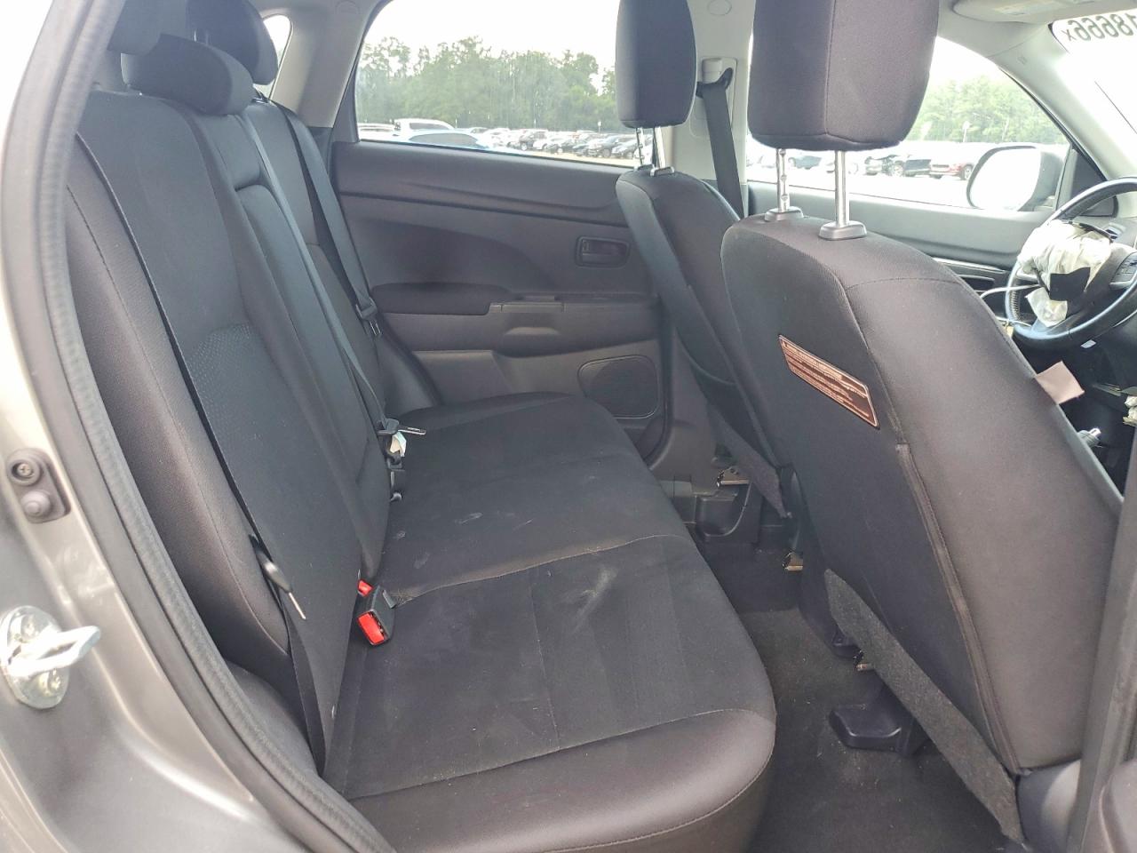 2015 Mitsubishi Outlander Sport Es Gray vin: 4A4AP3AU4FE051931
