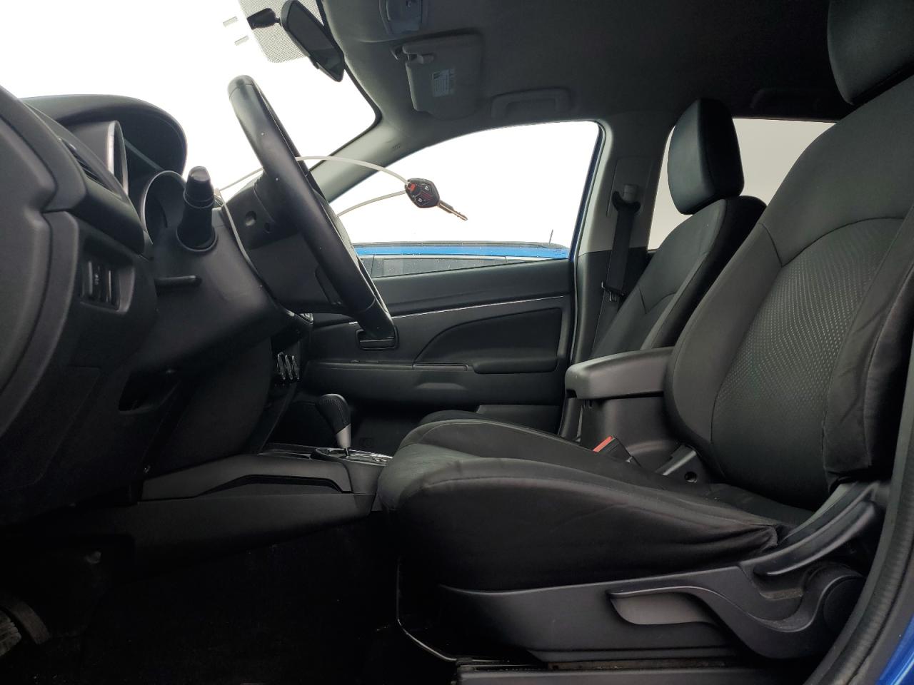 2015 Mitsubishi Outlander Sport Es Синий vin: 4A4AP3AU4FE053971