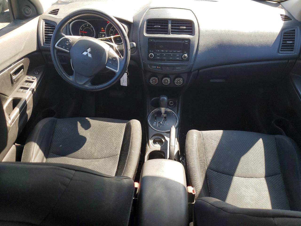 2015 Mitsubishi Outlander Sport Es White vin: 4A4AP3AU4FE055655