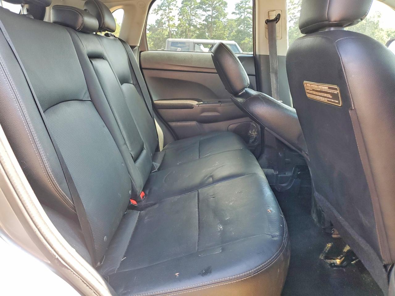 2014 Mitsubishi Outlander Sport Es Gray vin: 4A4AP3AU5EE007242