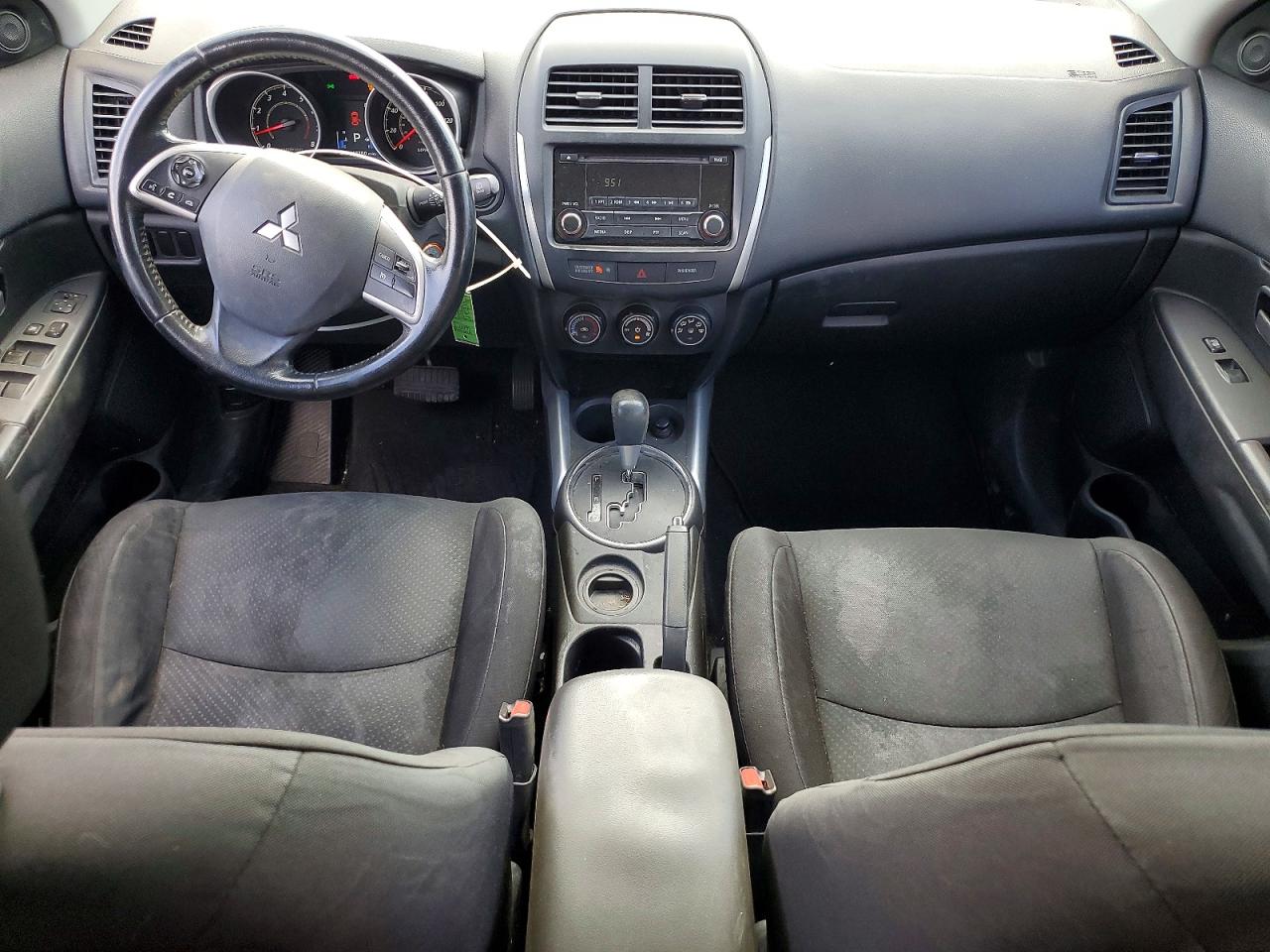 2014 Mitsubishi Outlander Sport Es Silver vin: 4A4AP3AU5EE008164