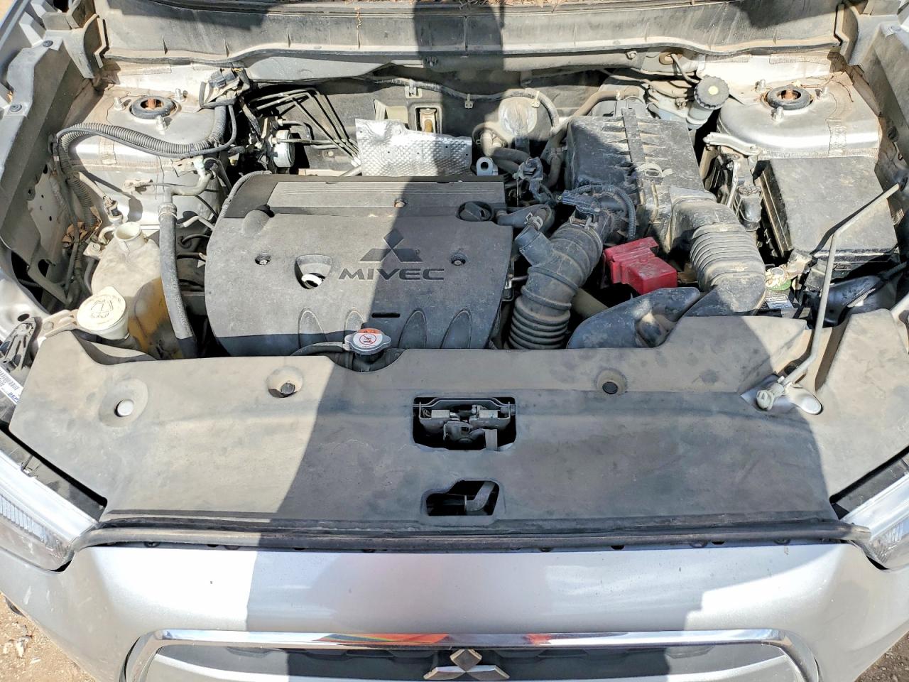 2014 Mitsubishi Outlander Sport Es Silver vin: 4A4AP3AU5EE008164