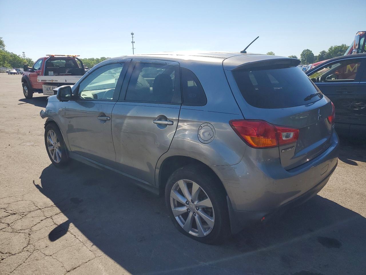 2014 Mitsubishi Outlander Sport Es Серый vin: 4A4AP3AU5EE018936