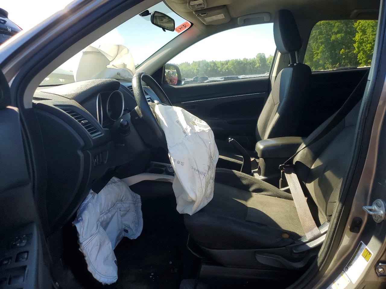 2014 Mitsubishi Outlander Sport Es Серый vin: 4A4AP3AU5EE018936