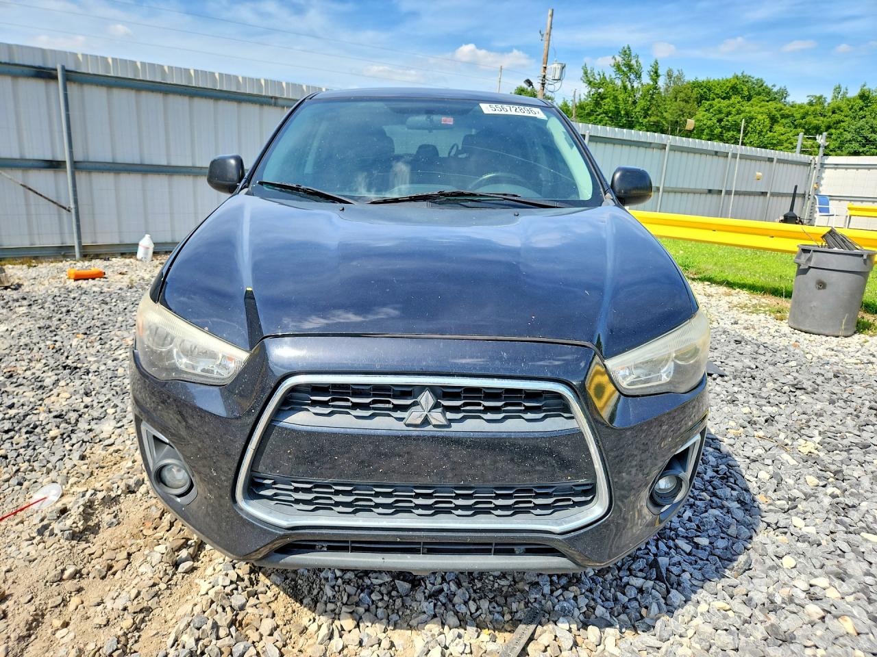 2015 Mitsubishi Outlander Sport Es Черный vin: 4A4AP3AU5FE044034