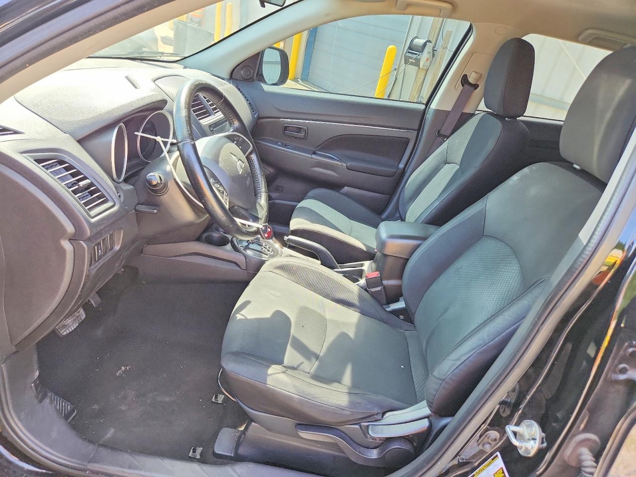 2015 Mitsubishi Outlander Sport Es Черный vin: 4A4AP3AU5FE044034