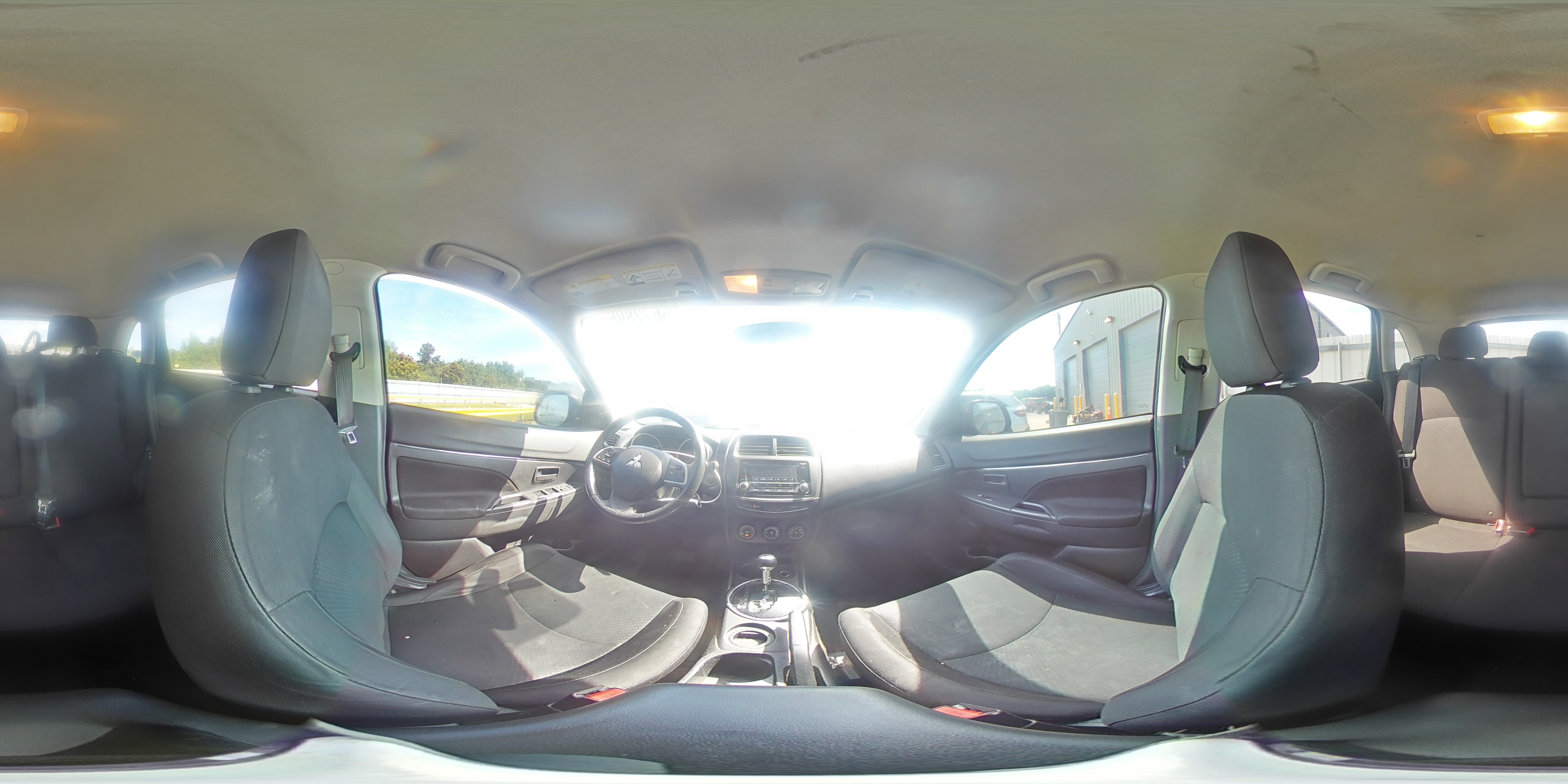 2015 Mitsubishi Outlander Sport Es Черный vin: 4A4AP3AU5FE044034