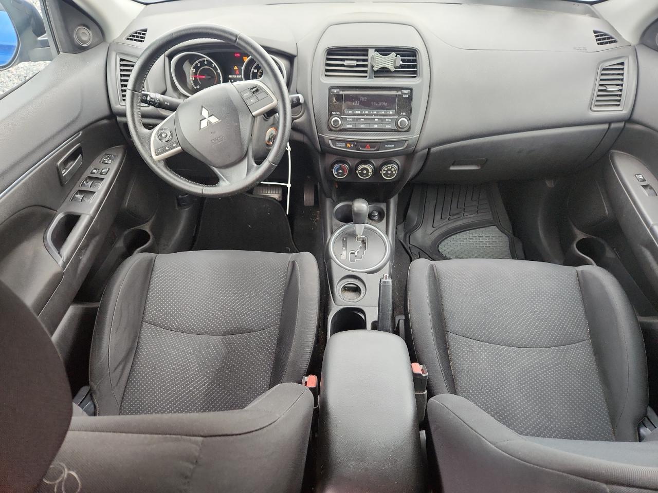 2015 Mitsubishi Outlander Sport Es Blue vin: 4A4AP3AU5FE045751