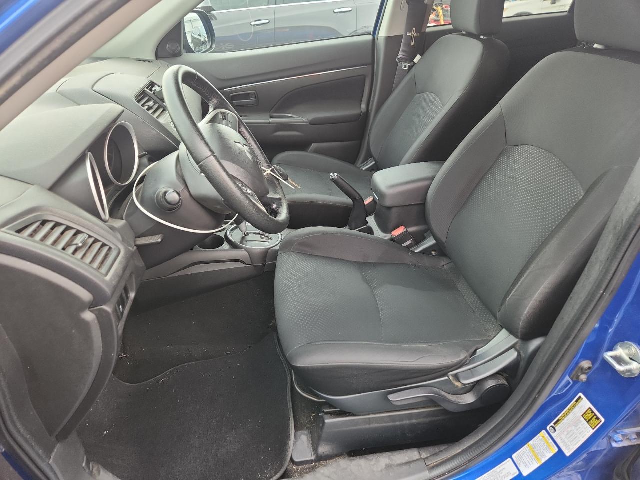 2015 Mitsubishi Outlander Sport Es Blue vin: 4A4AP3AU5FE045751