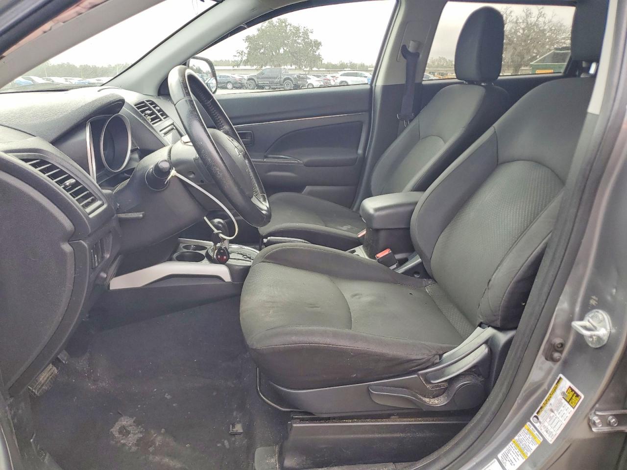 2014 Mitsubishi Outlander Sport Es Серый vin: 4A4AP3AU6EE031940