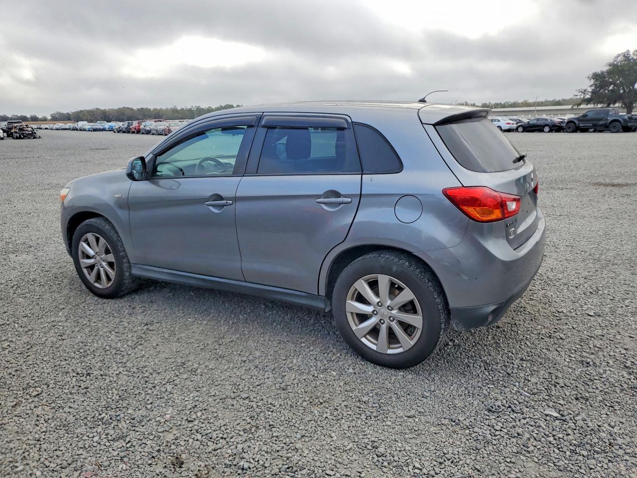 2014 Mitsubishi Outlander Sport Es Серый vin: 4A4AP3AU6EE031940