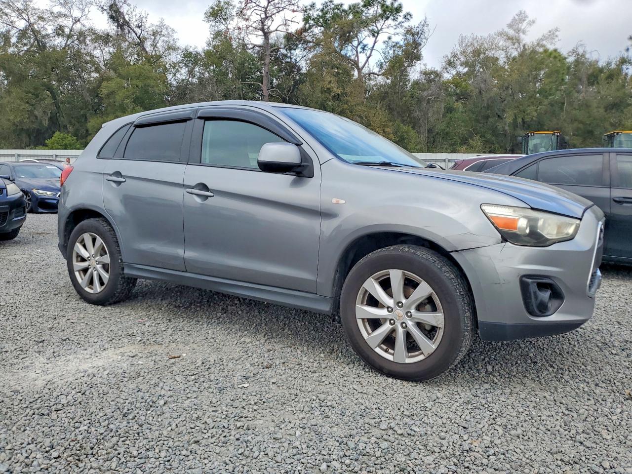 2014 Mitsubishi Outlander Sport Es Серый vin: 4A4AP3AU6EE031940