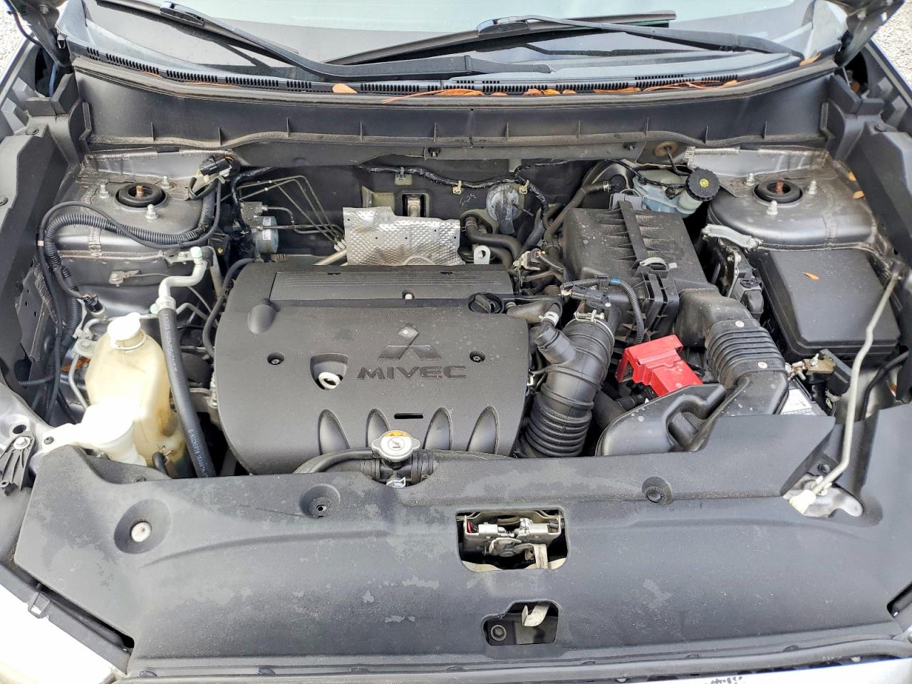 2014 Mitsubishi Outlander Sport Es Серый vin: 4A4AP3AU6EE031940