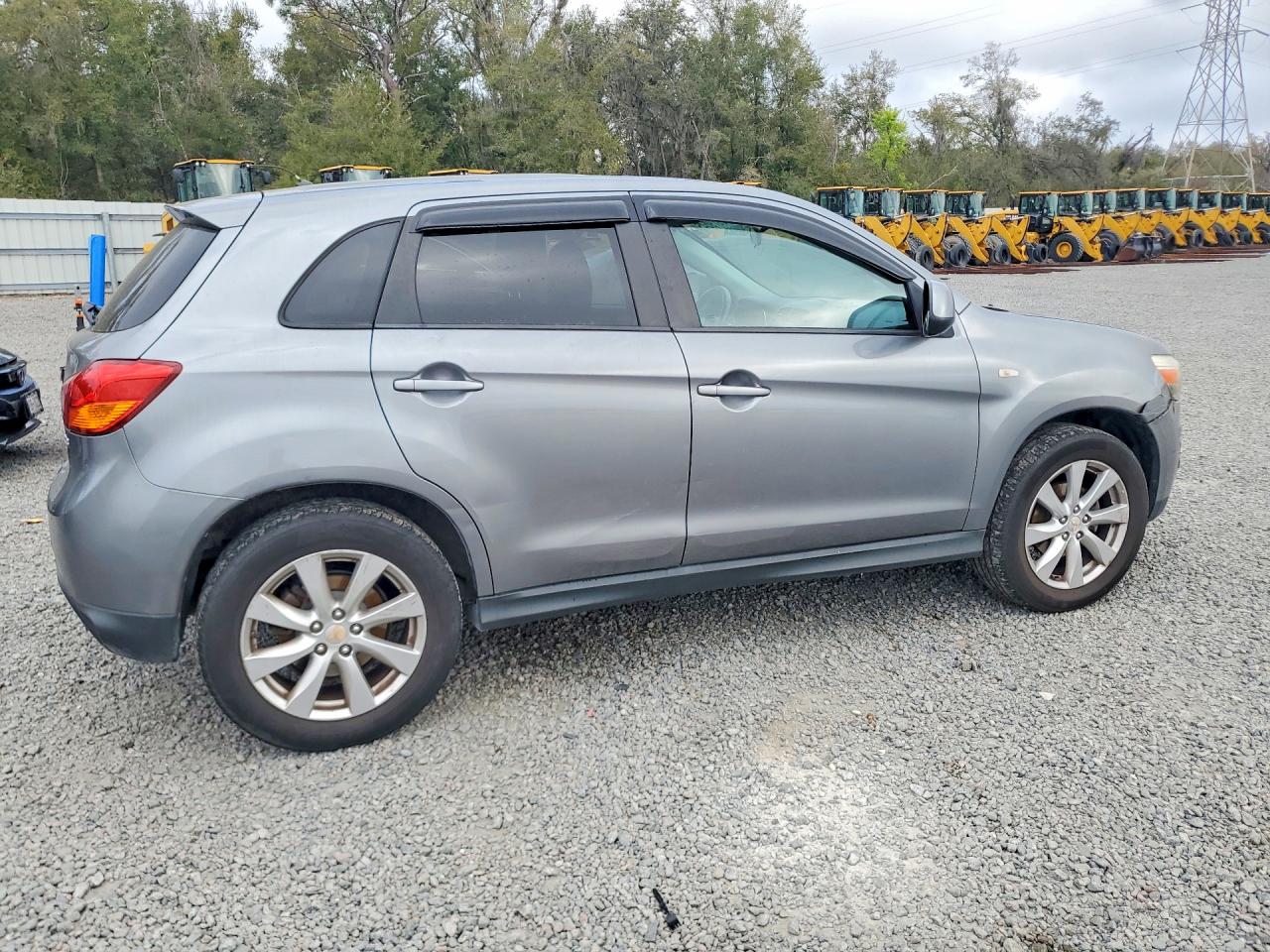 2014 Mitsubishi Outlander Sport Es Серый vin: 4A4AP3AU6EE031940