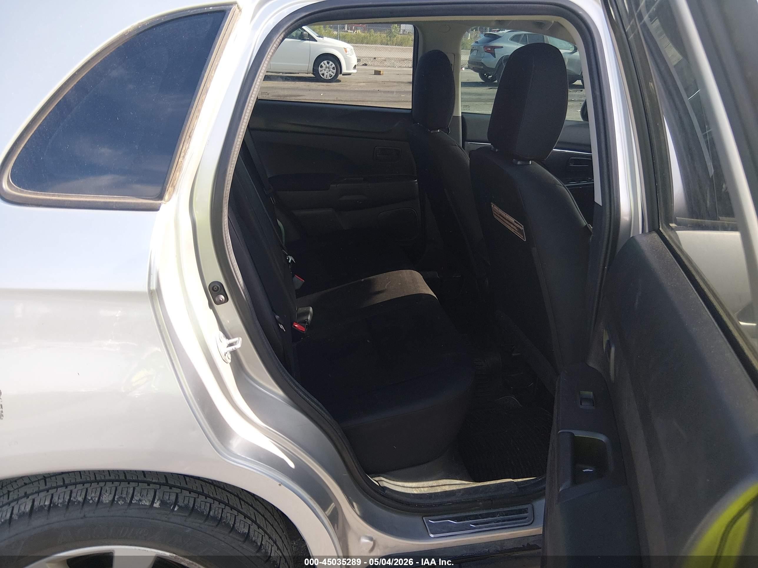 2015 Mitsubishi Outlander Sport Es Серый vin: 4A4AP3AU6FE005324
