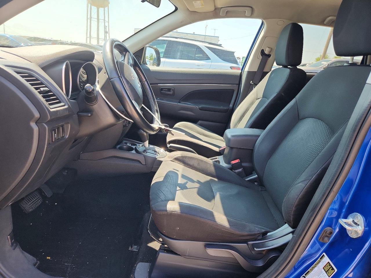 2015 Mitsubishi Outlander Sport Es Blue vin: 4A4AP3AU6FE031101