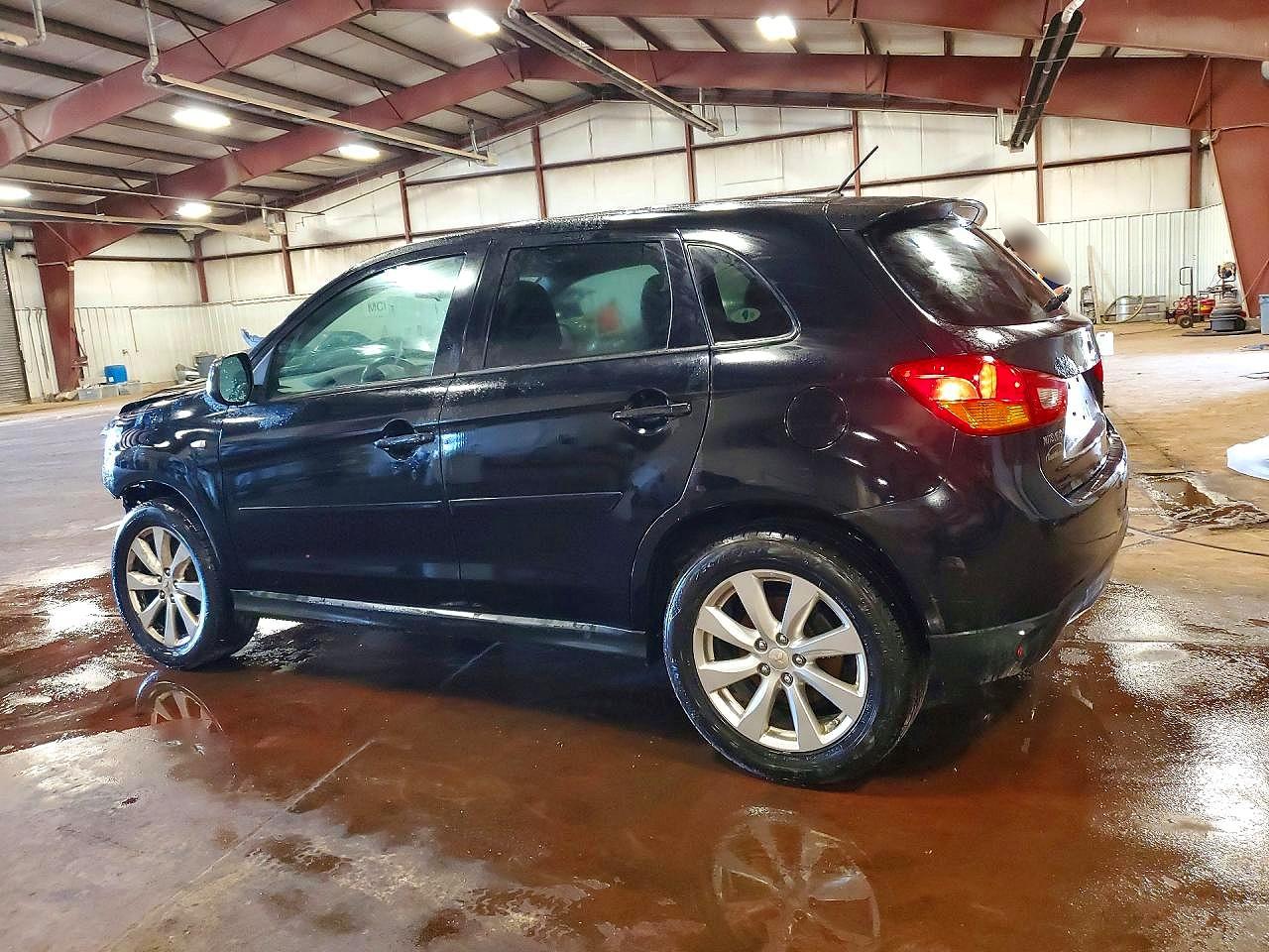 2015 Mitsubishi Outlander Sport Es Черный vin: 4A4AP3AU6FE042986