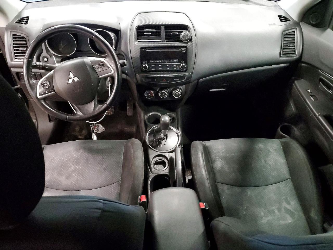 2015 Mitsubishi Outlander Sport Es Черный vin: 4A4AP3AU6FE042986
