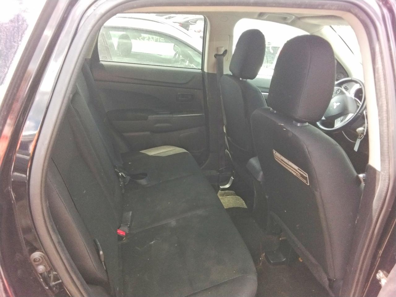 2015 Mitsubishi Outlander Sport Es Черный vin: 4A4AP3AU6FE042986