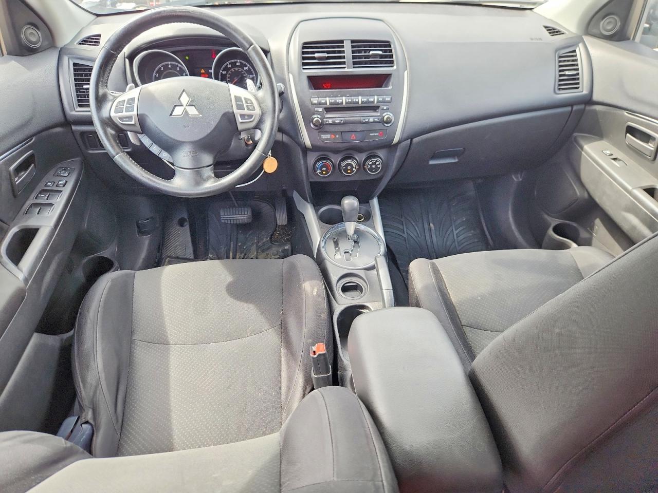 2013 Mitsubishi Outlander Sport Es Gray vin: 4A4AP3AU7DE024770