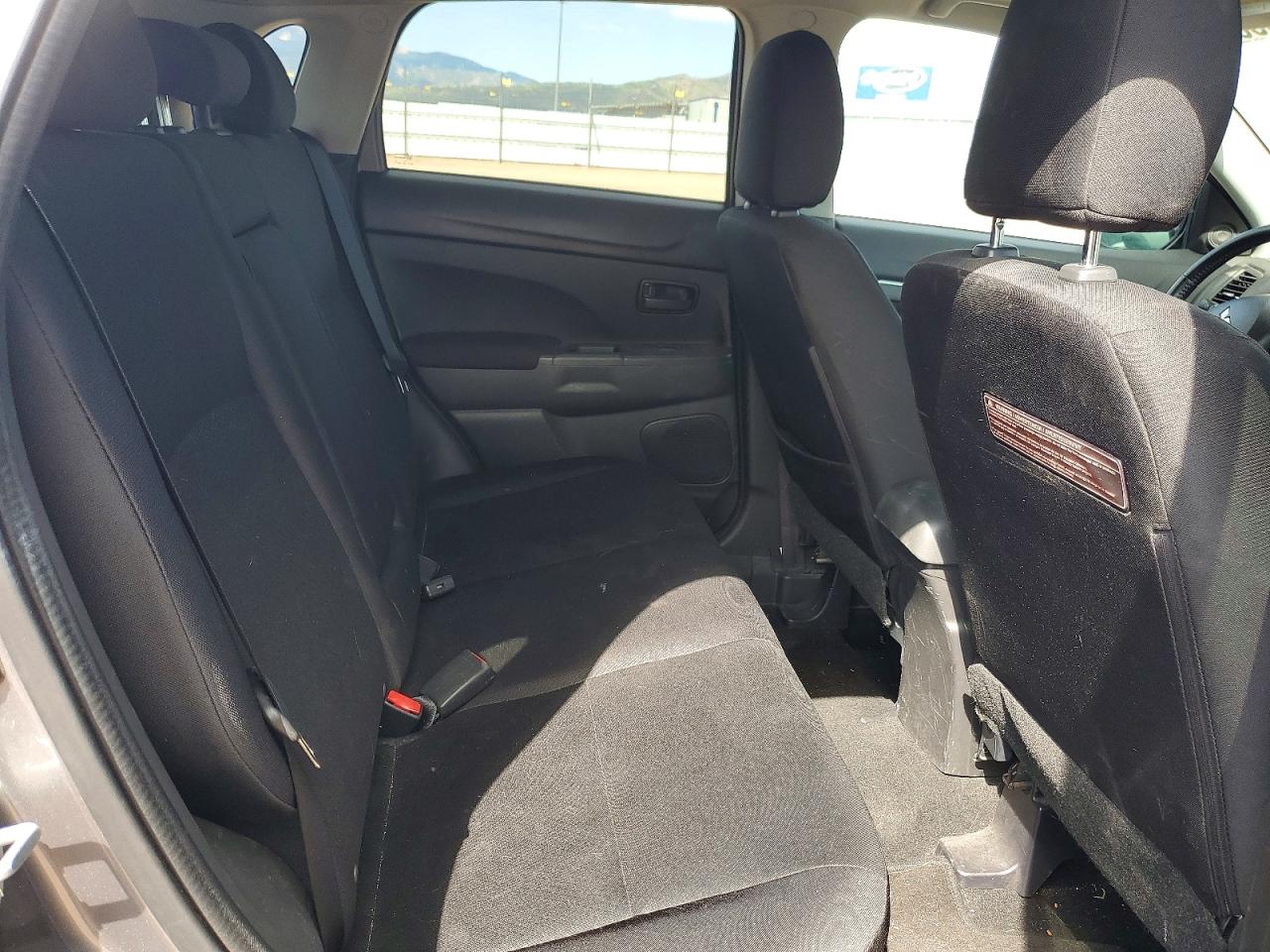 2015 Mitsubishi Outlander Sport Es Gray vin: 4A4AP3AU7FE008457