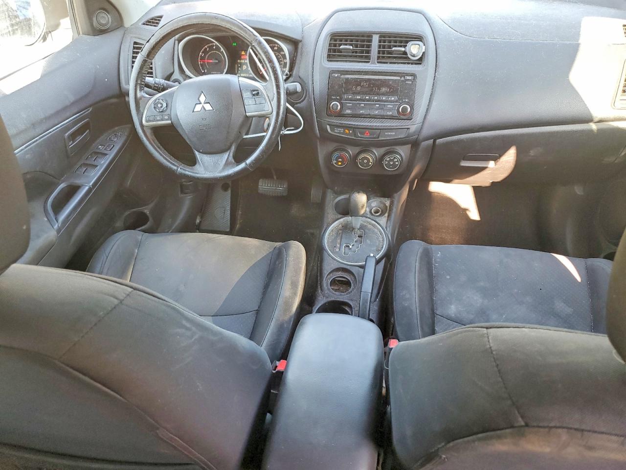 2015 Mitsubishi Outlander Sport Es Gray vin: 4A4AP3AU7FE047615