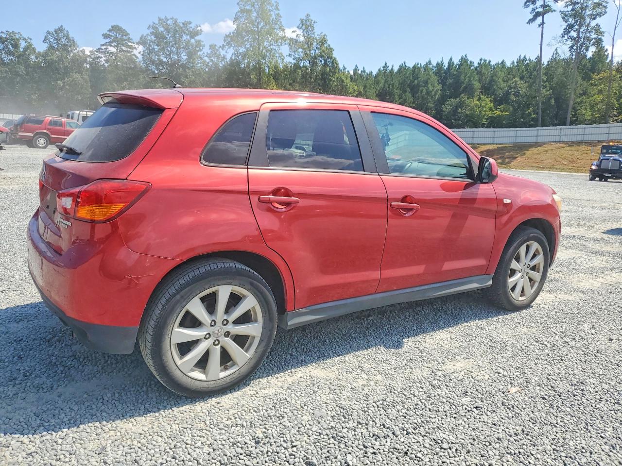 2013 Mitsubishi Outlander Sport Es Red vin: 4A4AP3AU8DE012367