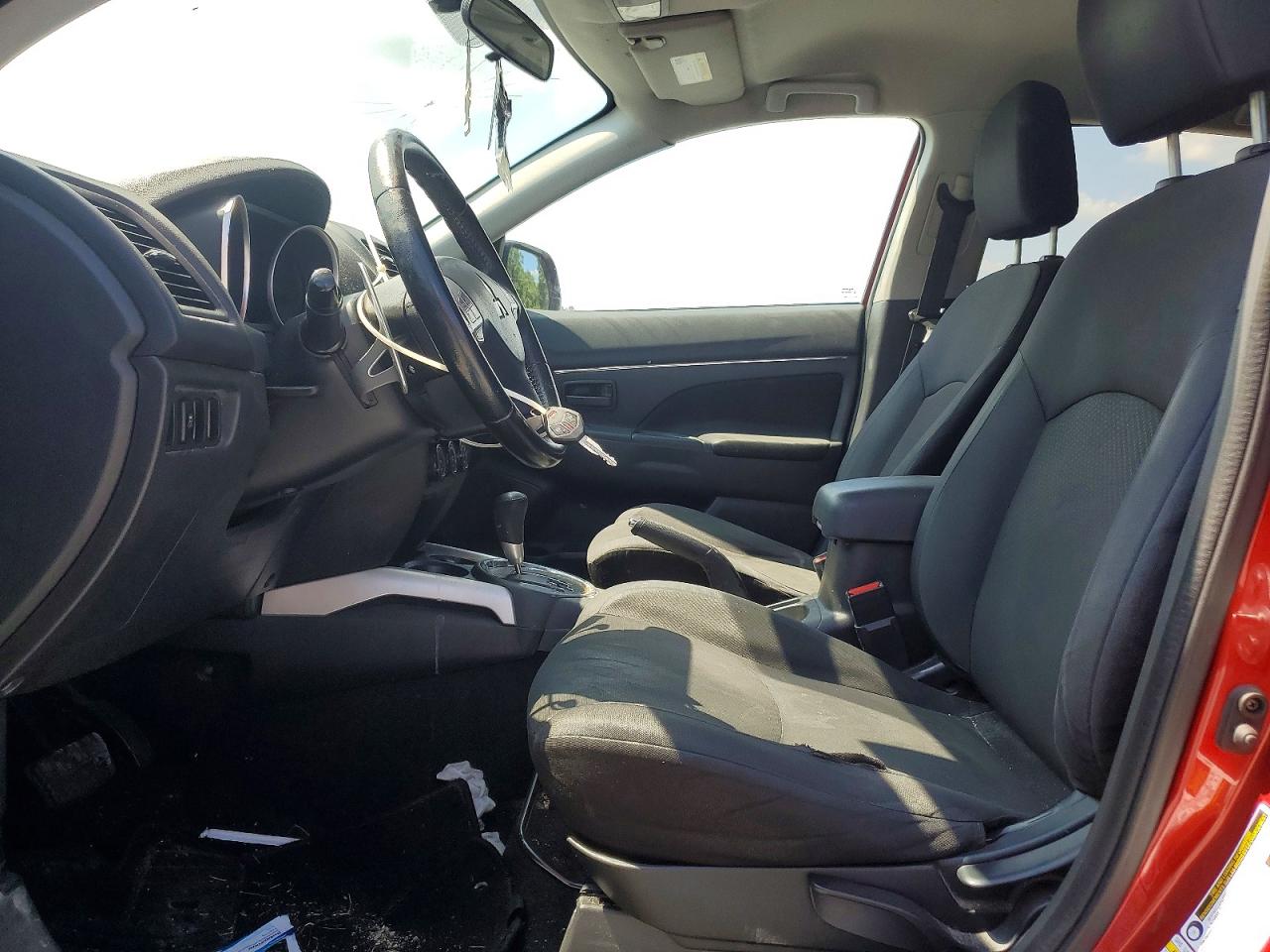 2013 Mitsubishi Outlander Sport Es Red vin: 4A4AP3AU8DE012367