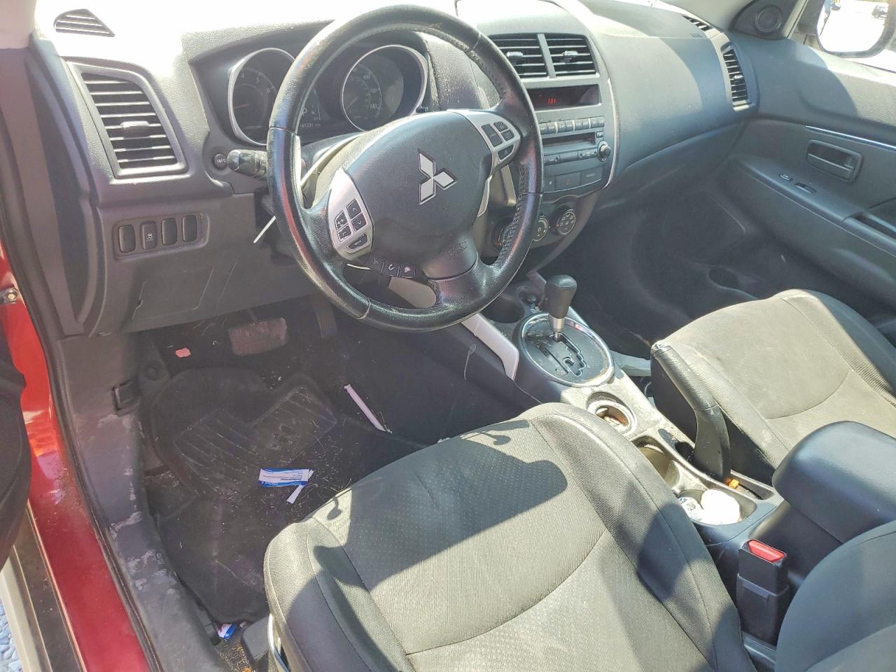 2013 Mitsubishi Outlander Sport Es Red vin: 4A4AP3AU8DE012367