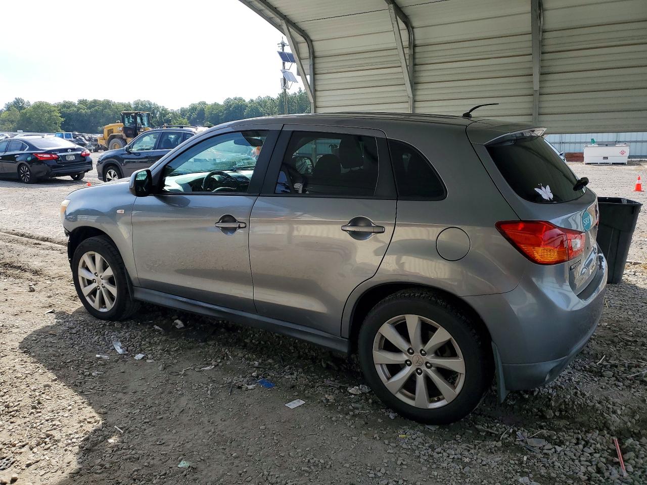 2013 Mitsubishi Outlander Sport Es Silver vin: 4A4AP3AU8DE020386