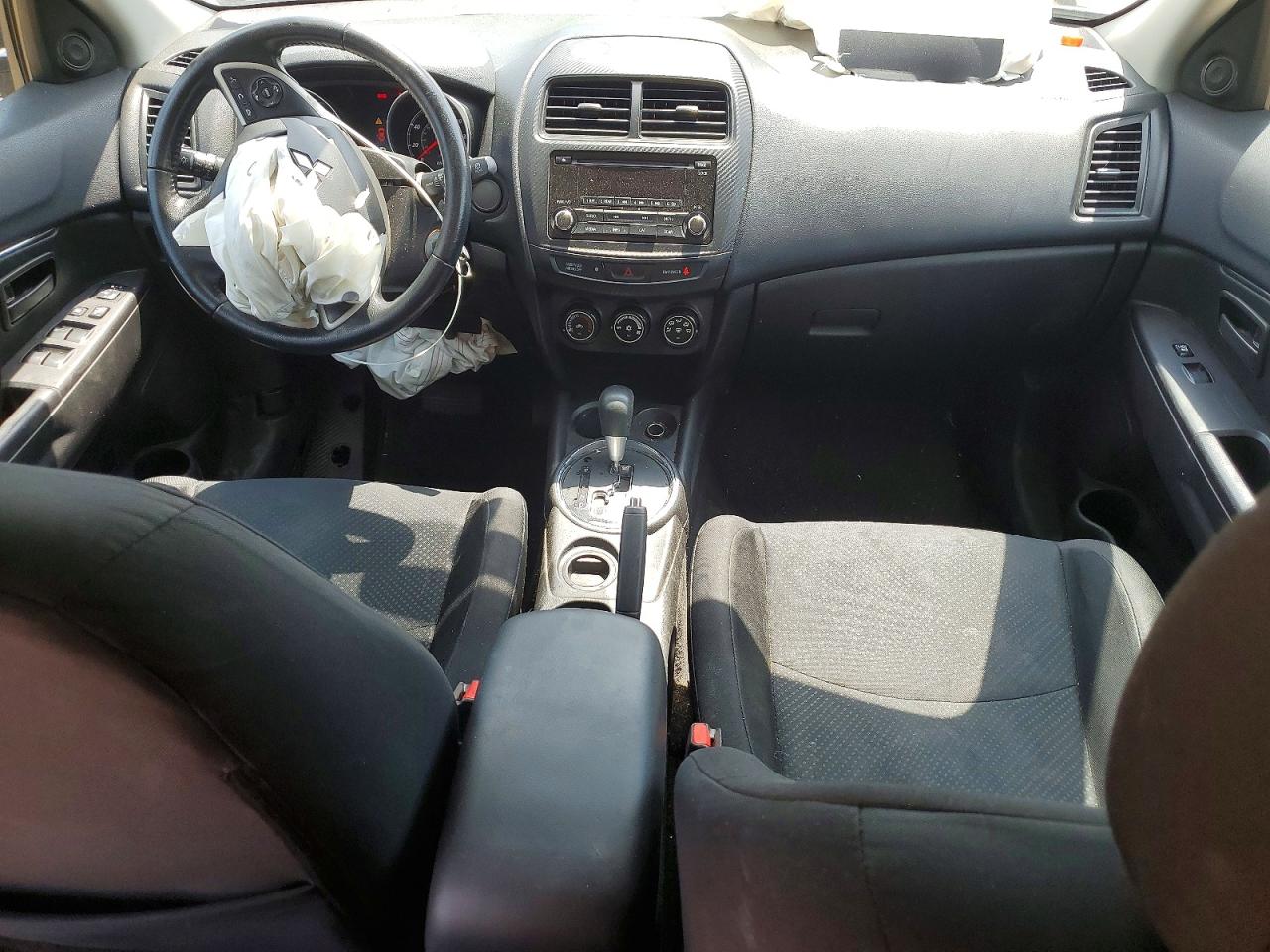 2015 Mitsubishi Outlander Gray vin: 4A4AP3AU8FE041595