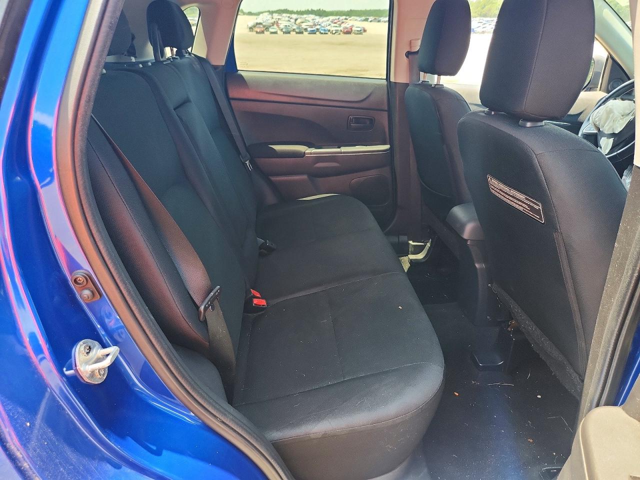 2015 Mitsubishi Outlander Sport Es Blue vin: 4A4AP3AU9FE004376