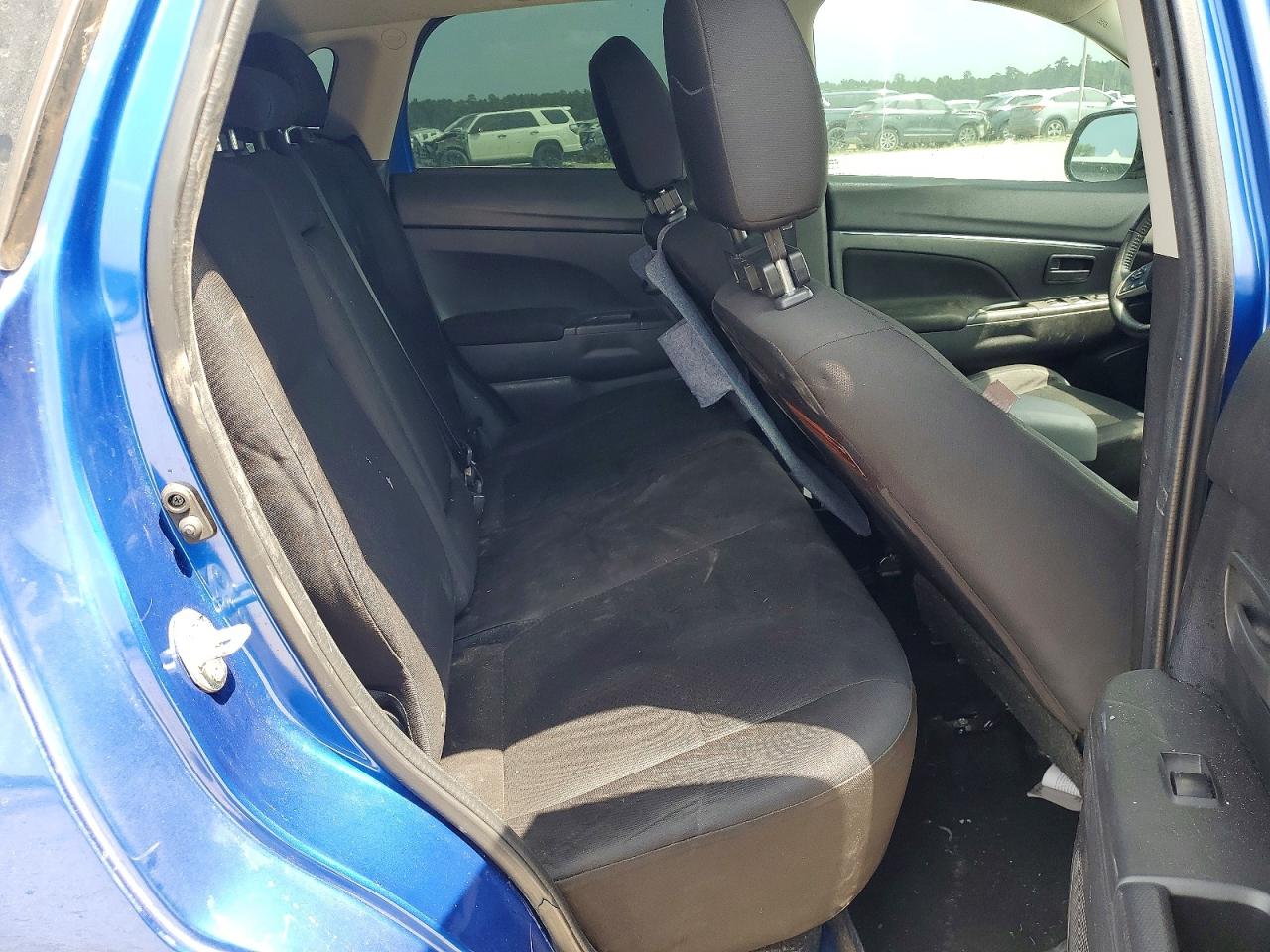 2015 Mitsubishi Outlander Sport Es Blue vin: 4A4AP3AU9FE006452