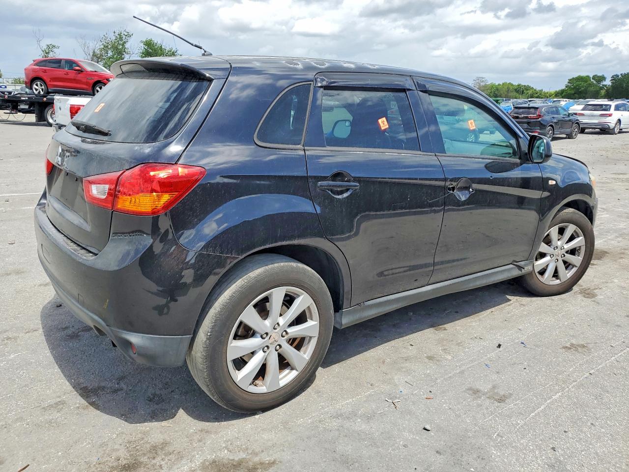 2015 Mitsubishi Outlander Sport Es Black vin: 4A4AP3AU9FE011618