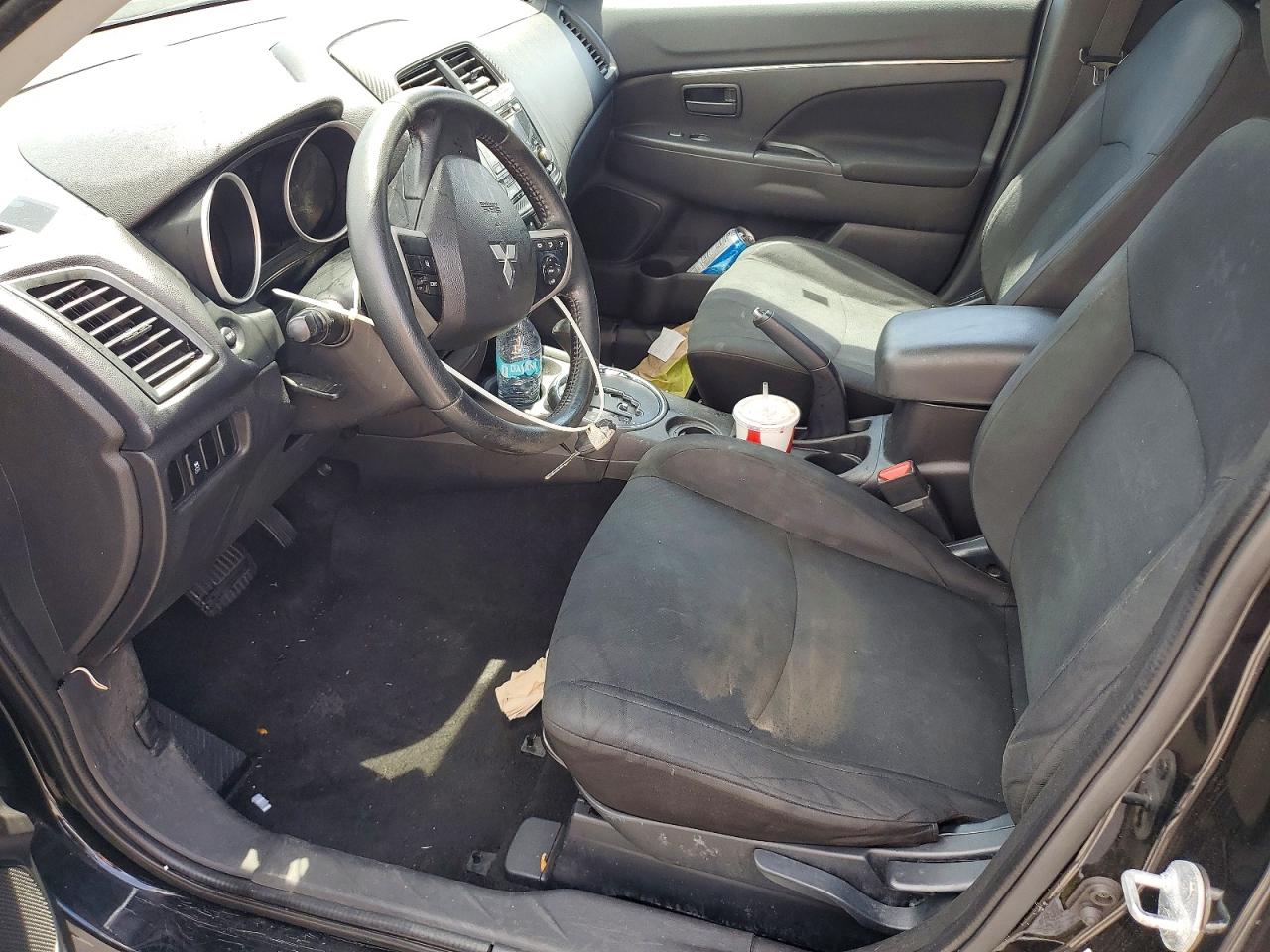 2015 Mitsubishi Outlander Sport Es Black vin: 4A4AP3AU9FE011618