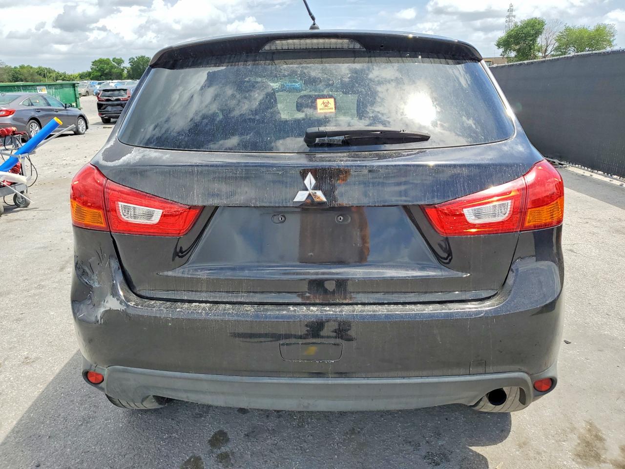 2015 Mitsubishi Outlander Sport Es Black vin: 4A4AP3AU9FE011618