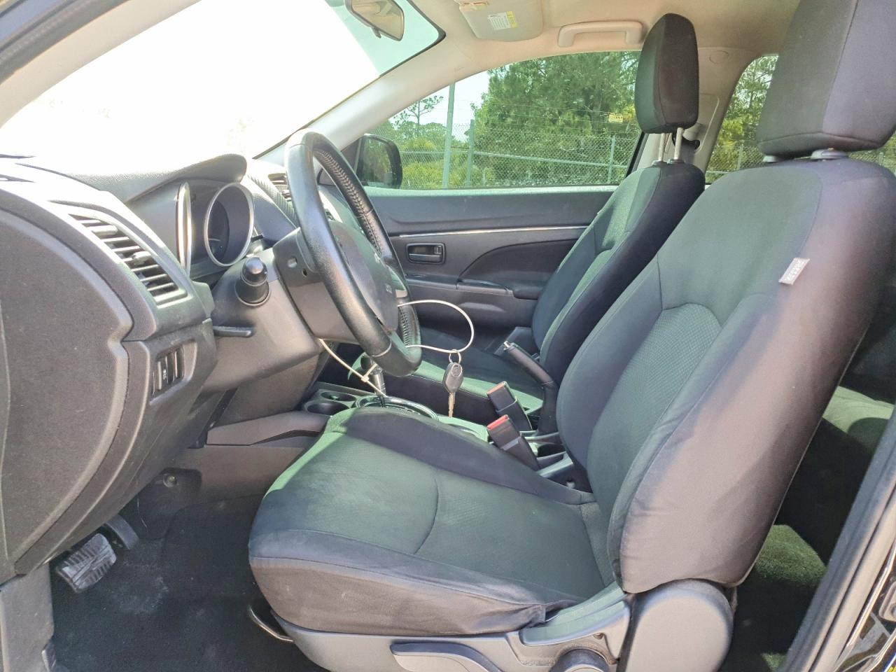 2015 Mitsubishi Outlander Sport Es Black vin: 4A4AP3AU9FE050046