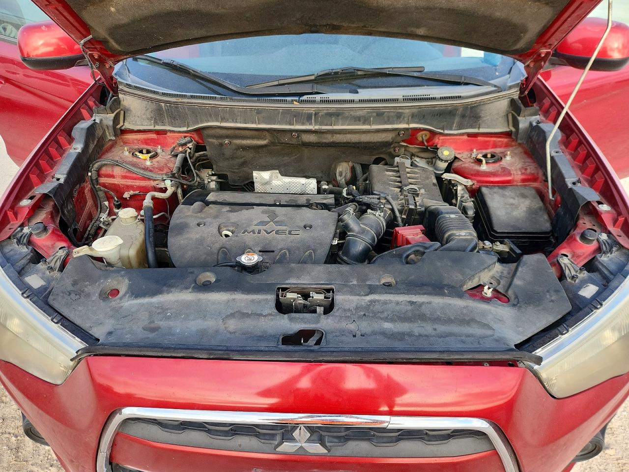2015 Mitsubishi Outlander Sport Es Red vin: 4A4AP3AU9FE060253