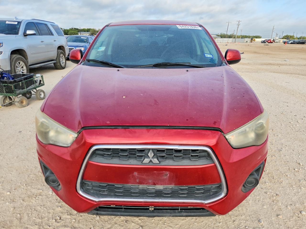 2015 Mitsubishi Outlander Sport Es Red vin: 4A4AP3AU9FE060253