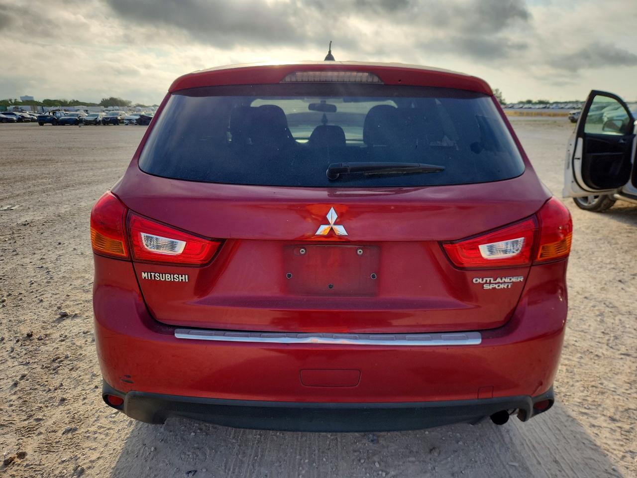 2015 Mitsubishi Outlander Sport Es Red vin: 4A4AP3AU9FE060253