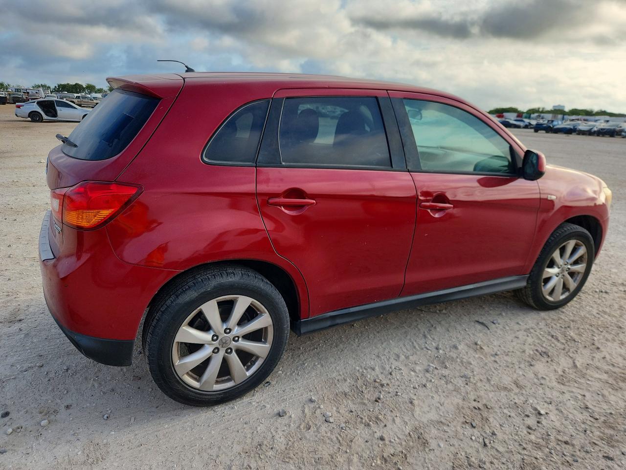 2015 Mitsubishi Outlander Sport Es Red vin: 4A4AP3AU9FE060253