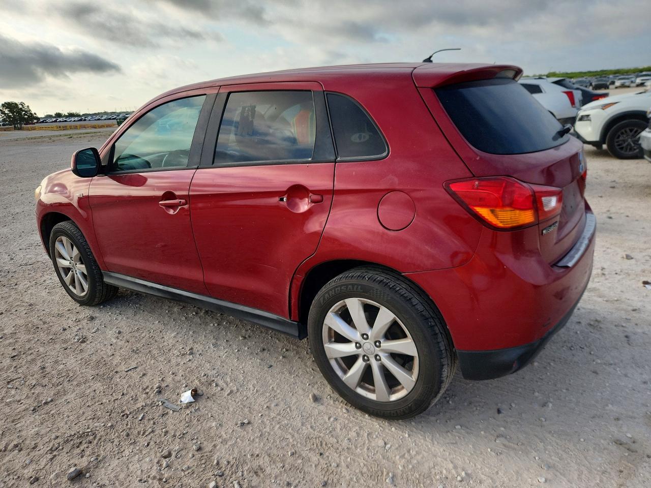 2015 Mitsubishi Outlander Sport Es Red vin: 4A4AP3AU9FE060253