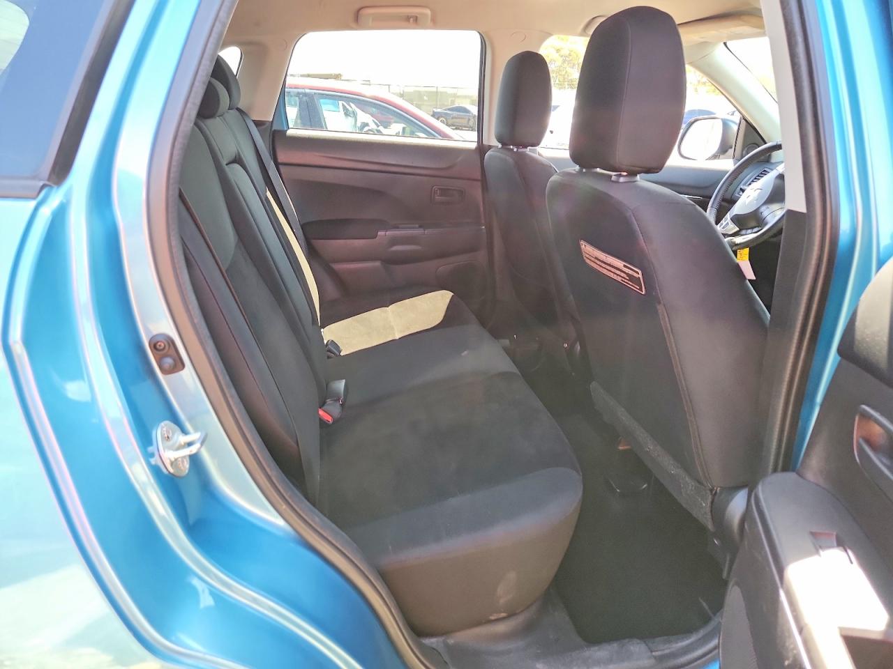 2013 Mitsubishi Outlander Sport Es Blue vin: 4A4AP3AUXDE003749