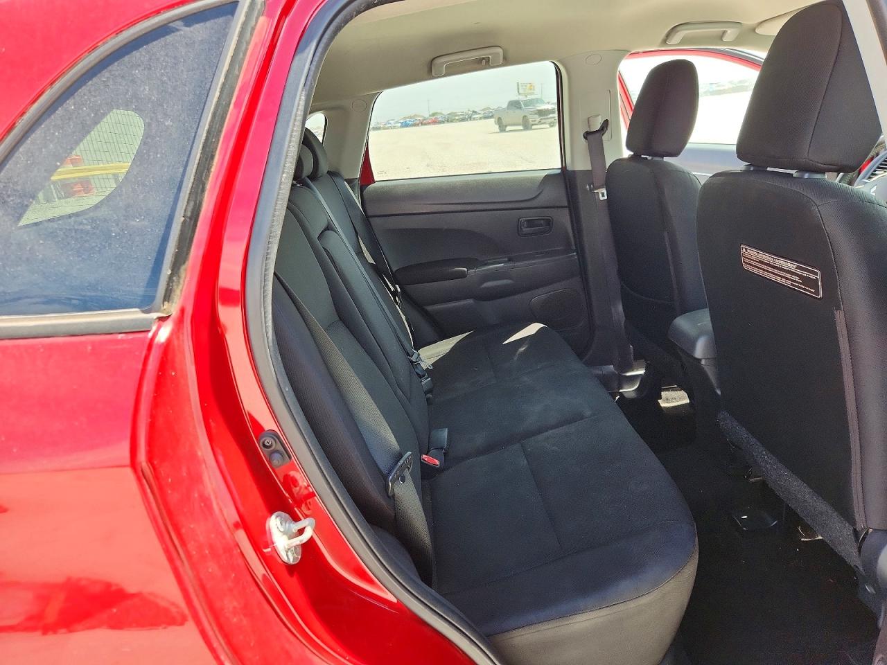 2014 Mitsubishi Outlander Sport Es Red vin: 4A4AP3AUXEE008029