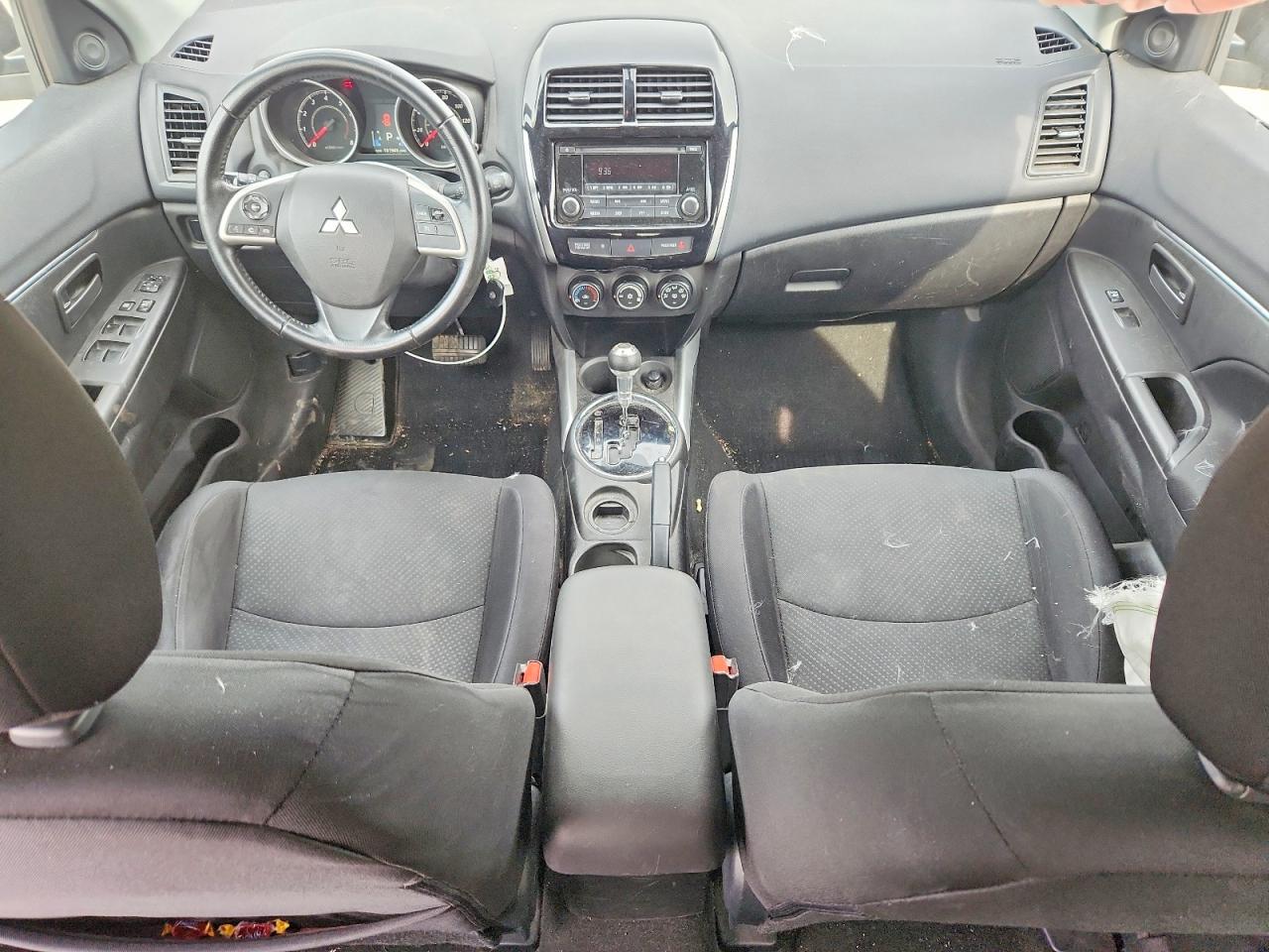 2014 Mitsubishi Outlander Sport Es Black vin: 4A4AP3AUXEE032749