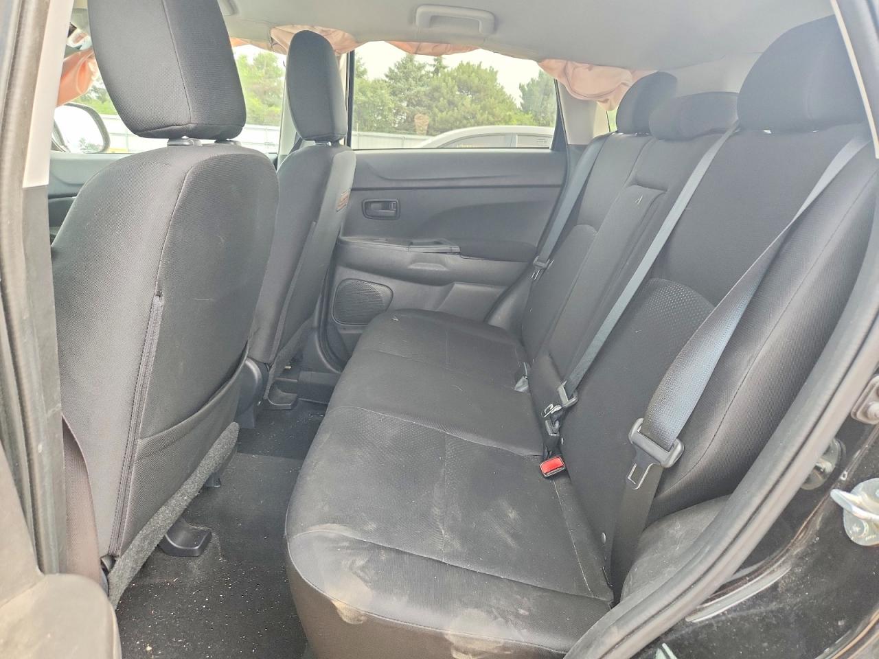 2014 Mitsubishi Outlander Sport Es Black vin: 4A4AP3AUXEE032749