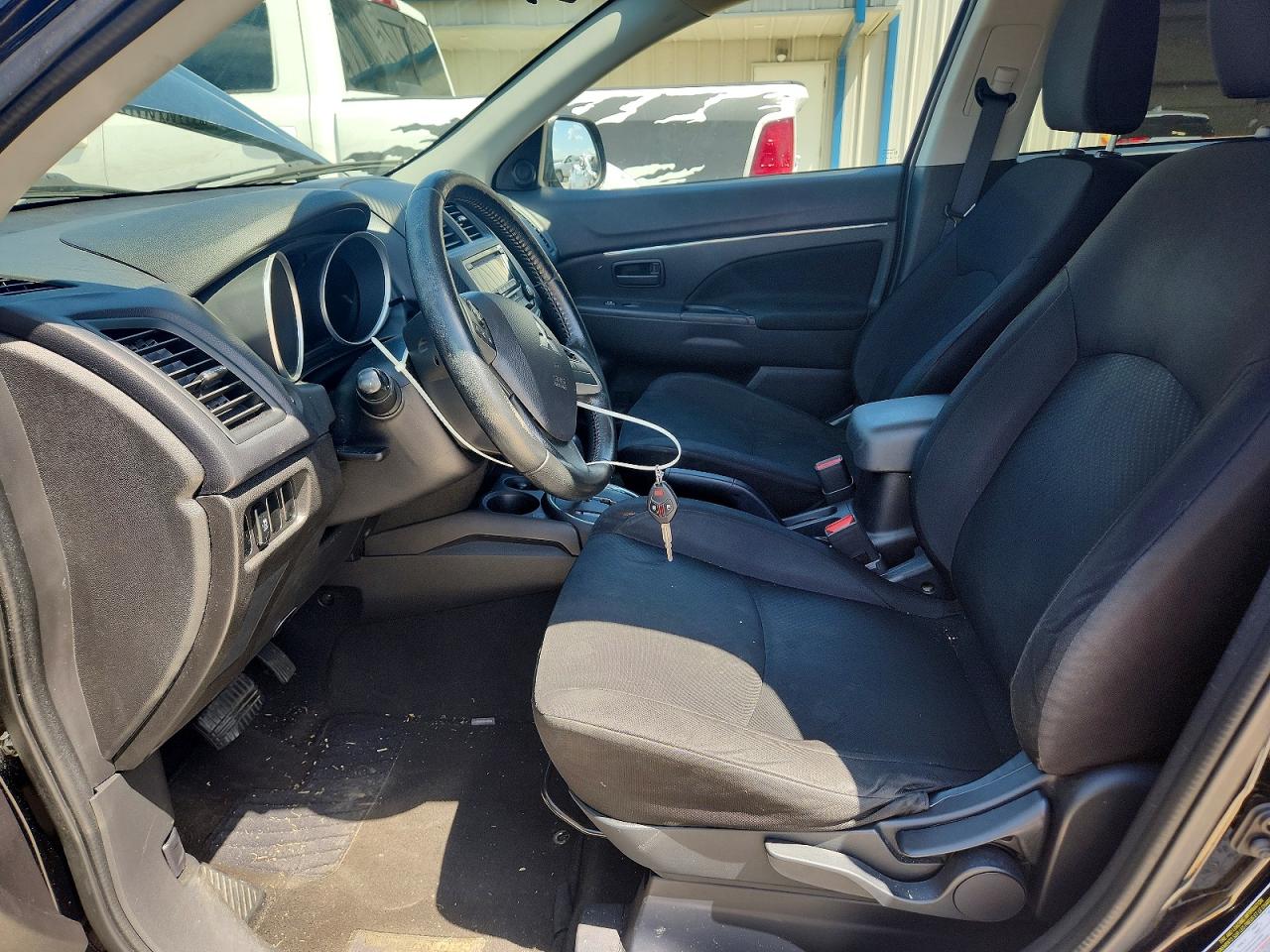 2015 Mitsubishi Outlander Sport Es Black vin: 4A4AP3AUXFE011997